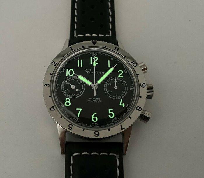 Landeron Type 20 Mecanique - Heren - 2020+, Handtassen en Accessoires, Horloges | Heren