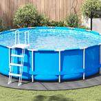 vidaXL Zwembadgrondzeil Ø396 cm polyester geotextiel, Verzenden, Nieuw