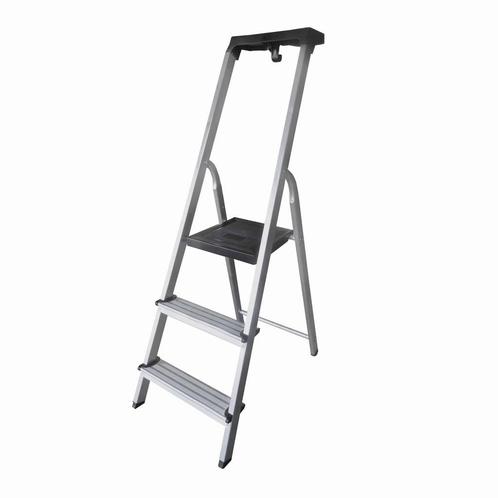 Alumexx Hobby-Line huishoudtrap, Doe-het-zelf en Bouw, Ladders en Trappen, Trap, Nieuw, Verzenden
