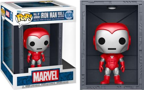 Funko POP! Deluxe Vinyl Marvel Hall of Armor-Iron Man Model, Verzamelen, Poppetjes en Figuurtjes, Ophalen of Verzenden