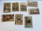 France - Lot anciens 61 Chromos Liebig & Chromos à système, Verzamelen, Gelopen
