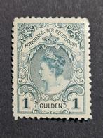 Nederland 1899/1905 - Nederland 1gulden 1899/1905, postfris, Postzegels en Munten, Postzegels | Nederland, Gestempeld