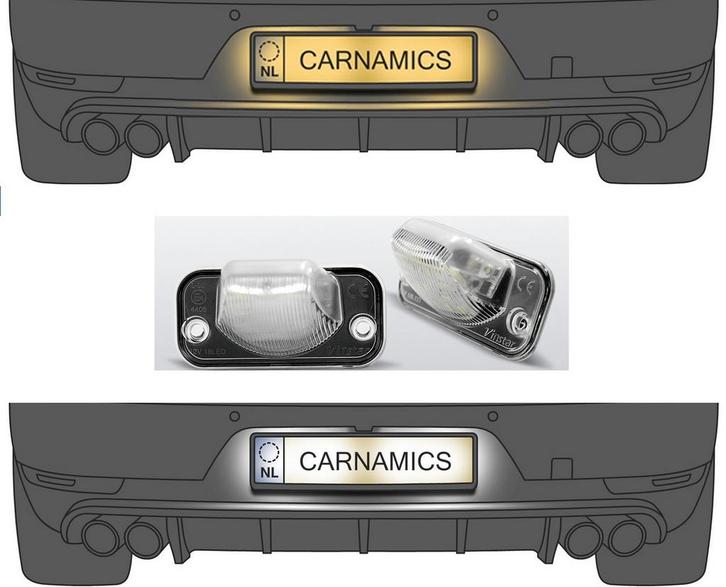 Kentekenverlichting LED | Volkswagen Transport T4 1990-2003, Auto-onderdelen, Verlichting, Nieuw, Verzenden