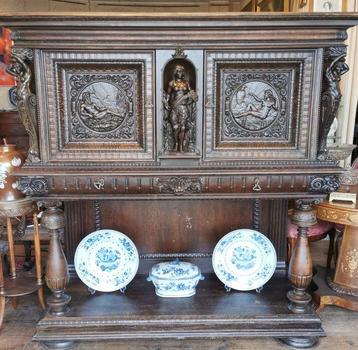 Buffet - Chêne, Noyer - Buffet / credence