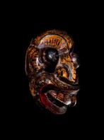 Masque tribal asiatique Kori sanni Yakka - Bois - Sri Lanka, Antiek en Kunst
