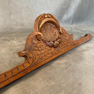 sculptuur, Cimasa ornamentale - 102 cm - Hout, Italiaanse