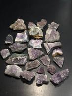 2.050 kg - Mineralen partij met amethist en kwarts met agaat, Verzamelen, Mineralen en Fossielen