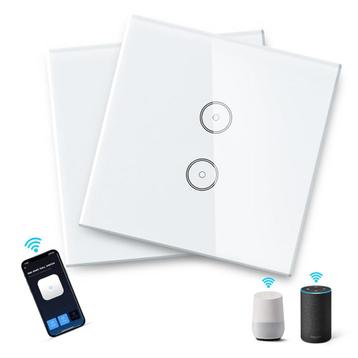 Aigostar Alexa Smart Light Switch, 2-weg wifi-lichtschakelaa, Verzenden