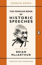 The Penguin Book of Historic Speeches 9780241982396, Verzenden, Gelezen, Brian MacArthur