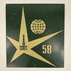 Brussels Expo 58 - Metaalplaat - Emaille plaat - Metaal