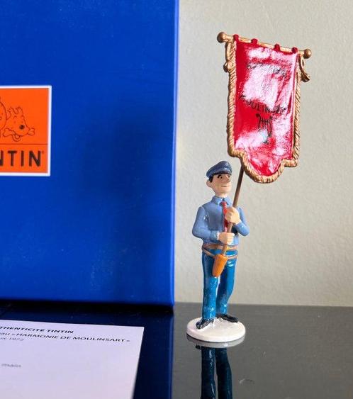 Tintin - Figurine Moulinsart 46513 - Porte drapeau Harmonie, Livres, BD