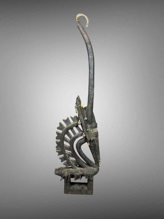 Coiffe Chi wara - Bamabara - Mali (Zonder minimumprijs), Antiquités & Art, Art | Art non-occidental