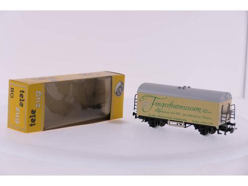 Schaal H0 Telezug/Märklin koelwagen Fingerhutmuseum #3583, Hobby en Vrije tijd, Modeltreinen | H0, Overige typen, Gebruikt, Märklin