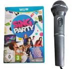 Sing Party +  Microfoon (Wii U Games), Games en Spelcomputers, Games | Nintendo Wii U, Ophalen of Verzenden, Zo goed als nieuw