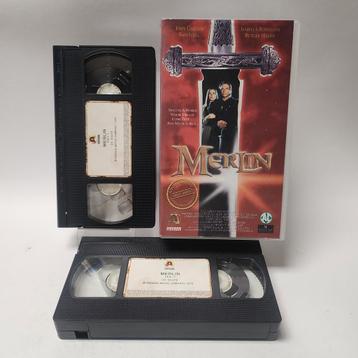 Merlin Deel 1 & Deel 2 VHS, Ophalen of Verzenden