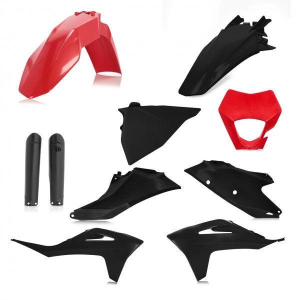 Cycra ( full kit ) plastic kit Zwart / Rood Gas Gas EC 250/3, Motoren, Onderdelen | Overige, Verzenden