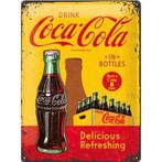 Metalen wandborden Coca-Cola Fanta uit voorraad leverbaar