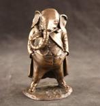 Vestahouder - Sculpture, Olifant in kostuum - 11 cm - Bronze, Antiek en Kunst, Antiek | Keramiek en Aardewerk