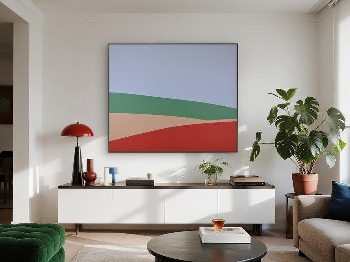 Enzo Affaticati - THE EMPTY FIELD. XXL, Antiek en Kunst, Kunst | Designobjecten