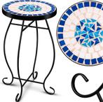 KESSER® Mozaïek Tafel Bistrotafels Bloemkruk Rond 60 x 34 cm, Verzenden, Nieuw