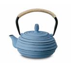 Theepot  Guangxi , blauw, gietijzer met roestvrijstalen filt, Hobby & Loisirs créatifs, Sachets de thé