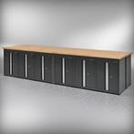 Datona Werkbank PRO eiken - 12 opbergkasten - 400 cm -, Ophalen of Verzenden, Nieuw