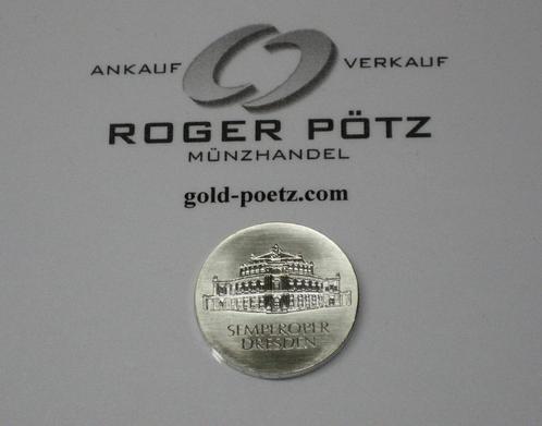 Ddr 10 Mark 1985 Semperoper Dresden zilver, Postzegels en Munten, Munten | Europa | Niet-Euromunten, België, Verzenden