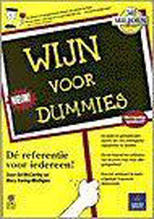 Wijn voor Dummies 9789067899666, Livres, Livres de cuisine, Envoi
