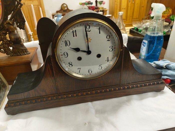 Klok - Junghans - Hout, Glas, Emaille - 1920-1930, Antiek en Kunst, Antiek | Klokken