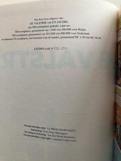 Blake en Mortimer - luxe linnen HC - De Valstrik - 1 Album -, Boeken, Stripverhalen