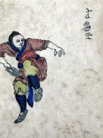 Antique Carreau - Tichelaar - Antique - 1930-1940 - Figure, Antiek en Kunst