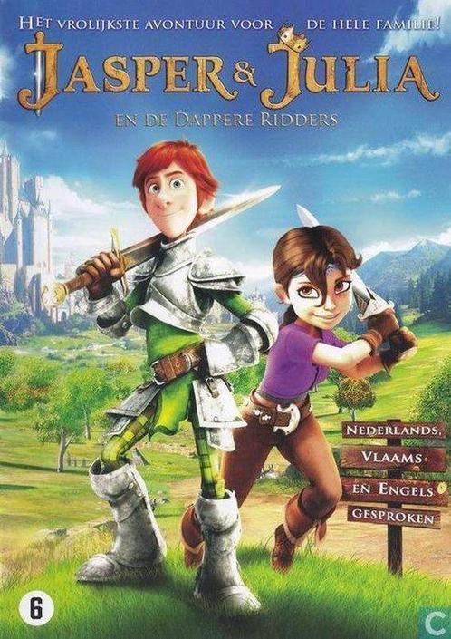 Jasper en Julia en de dappere ridders 2D (dvd tweedehands, CD & DVD, DVD | Action, Enlèvement ou Envoi