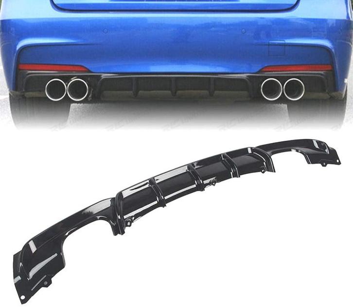 DIFFUSEUR BMW F30 F31 15- LOOK M PERFORMANCE NOIR BRILLANT, Auto-onderdelen, Carrosserie, Verzenden