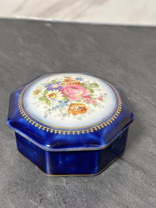 Sieradendoos - Porselein - twee porseleinen doosjes, Antiquités & Art, Curiosités & Brocante