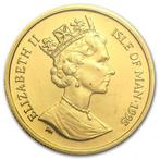 Île de Man. 1995 1/10 oz Isle of Man Gold Turkish Cat Coin
