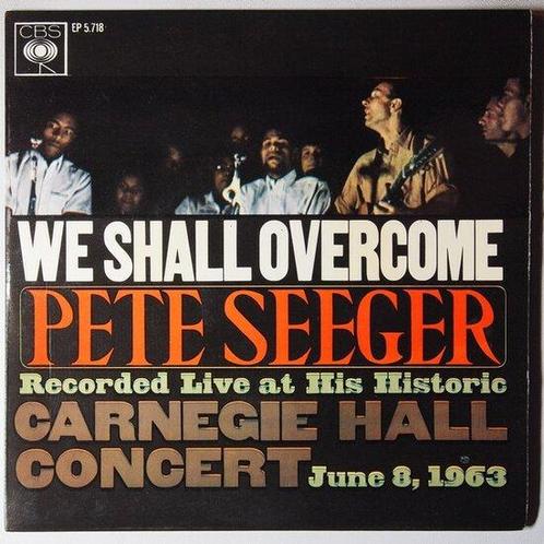 Pete Seeger - We shall overcome - Single, Cd's en Dvd's, Vinyl Singles, Single, Gebruikt, 7 inch, Pop