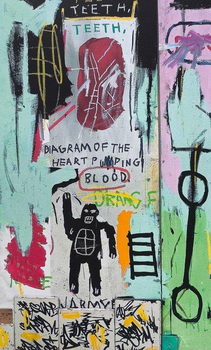 Jean-Michel Basquiat (1960-1988) (after) - In Italian,, Antiek en Kunst, Antiek | Meubels | Stoelen en Sofa's