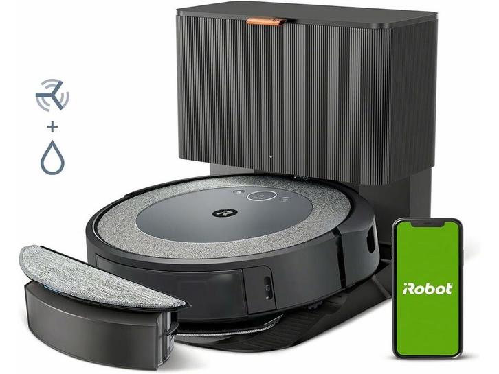 iRobot Combo i5 - Robotstofzuiger met dweilfunctie - Imprint, Elektronische apparatuur, Stofzuigers, Zo goed als nieuw, Verzenden