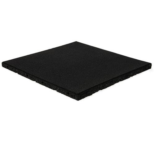 Sportvloer tegel 100 x 100 2cm dik Zwart // INSTALLATIE, Sport en Fitness, Fitnessmaterialen, Nieuw