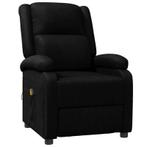 Massagestoel Zwart Kunstleer | Retour Deal | 40% Korting!, Verzenden, Nieuw, 75 tot 100 cm, 50 tot 75 cm