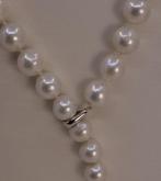 Zonder minimumprijs - Halsketting Zilver - 9x11,5mm Edison, Handtassen en Accessoires, Kettingen, Nieuw