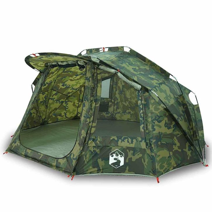5-persoons Camo Vistent | OP = OP | Lichtgewicht! (vis tent), Watersport en Boten, Overige Watersport en Boten, Nieuw, Verzenden