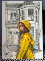 Natasja Zwart - Vrouw in geel, Antiek en Kunst, Kunst | Schilderijen | Modern