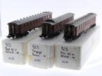 Schaal H0 Märklin 4139, 4140 en 4141 3-delige set rijtuig.., Wisselstroom, Overige typen, Ophalen of Verzenden, Zo goed als nieuw