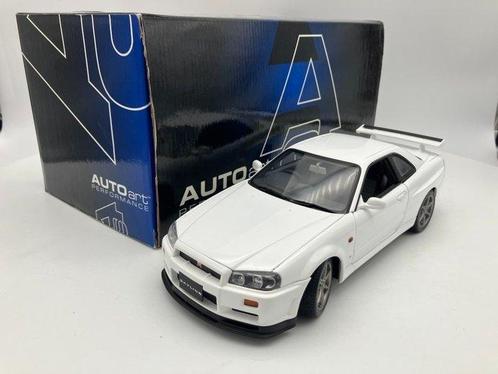 ② Autoart 1:18 - 1 - Model coupé - Nissan Skyline R34 GT-R — Voitures  miniatures