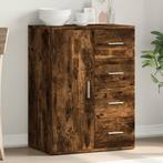 vidaXL Dressoir 59x39x80 cm bewerkt hout gerookt, Verzenden, Nieuw