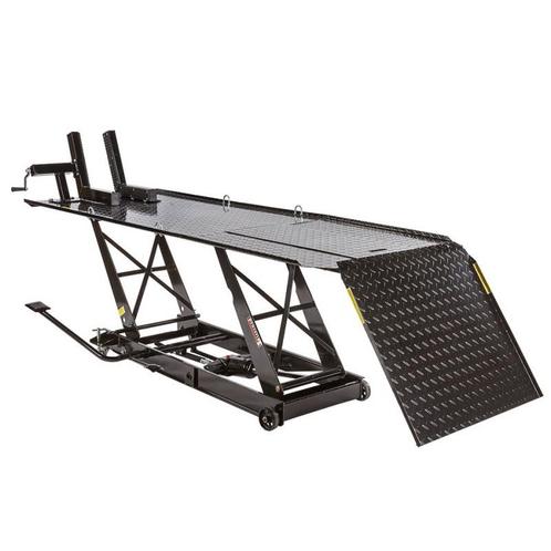 Extra brede heftafel voor motor hydraulisch zwart, Auto-onderdelen, Motor en Toebehoren, Ophalen of Verzenden