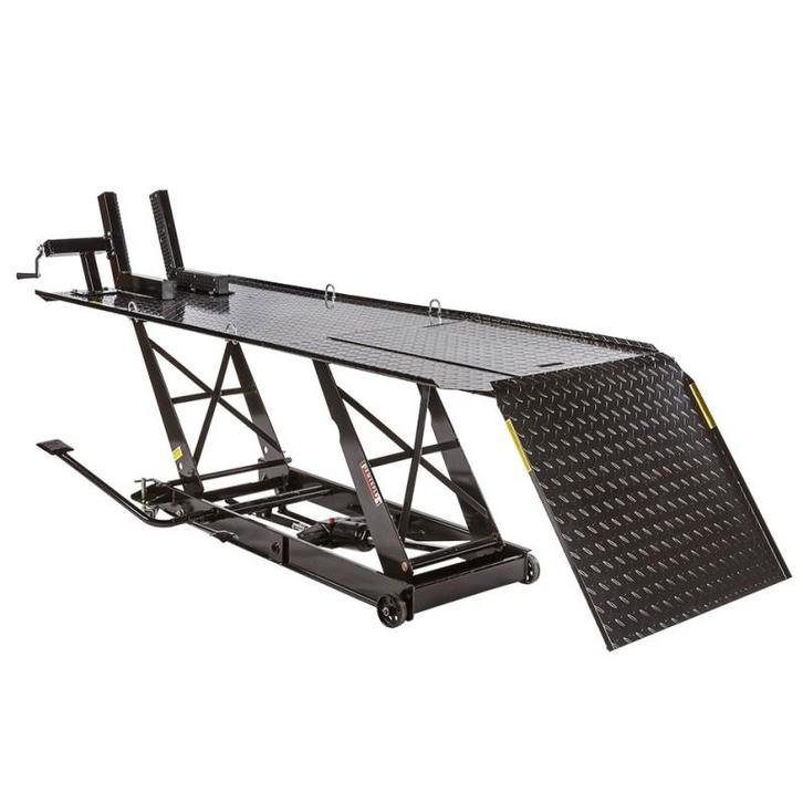 Extra brede heftafel voor motor hydraulisch zwart, Auto-onderdelen, Motor en Toebehoren, Ophalen of Verzenden