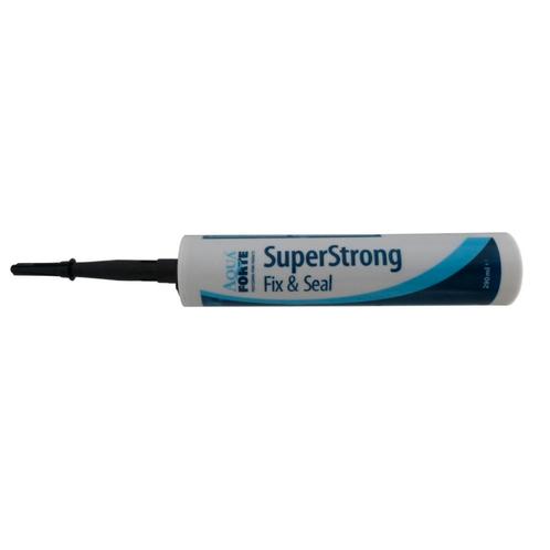 AquaForte Super Strong lijm/kit zwart, Tuin en Terras, Zwembad-toebehoren, Nieuw