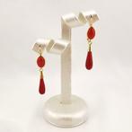 Koraal - Argento 925 - Oorbellen - Italiaans ambacht, Verzamelen